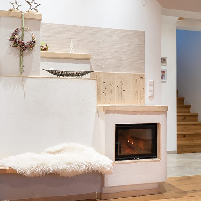 Feuerstätte Speicherofen Ganzhausheizung